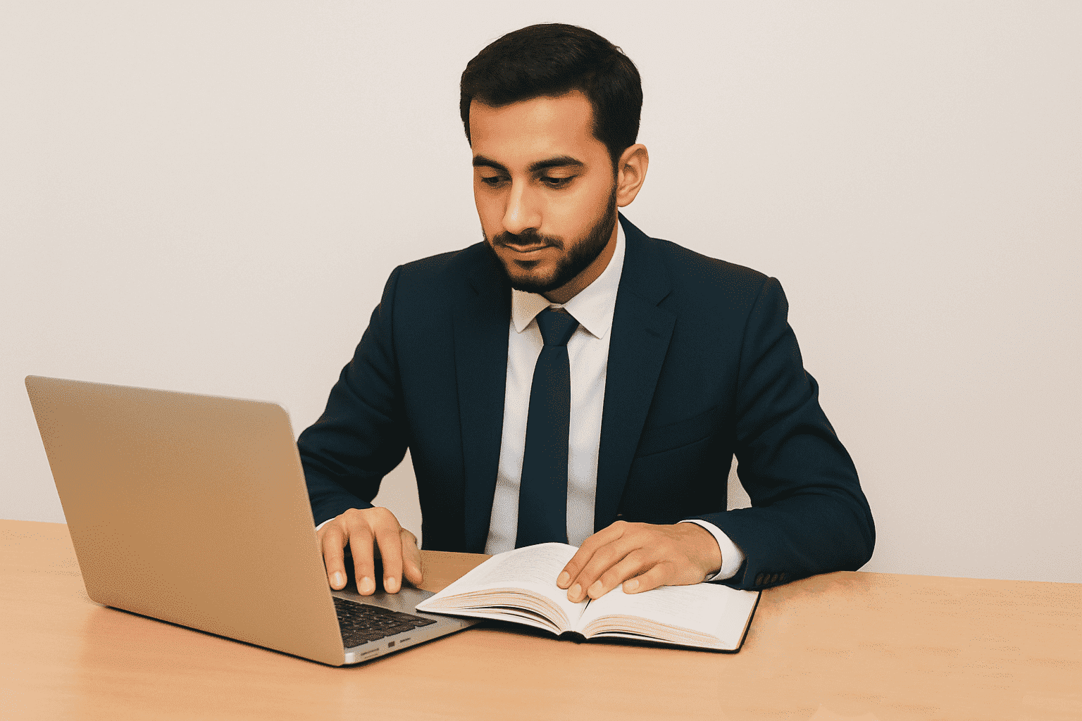 صورة واقعية لمحترف أعمال يدرس ماجستير إدارة الأعمال البريطاني 